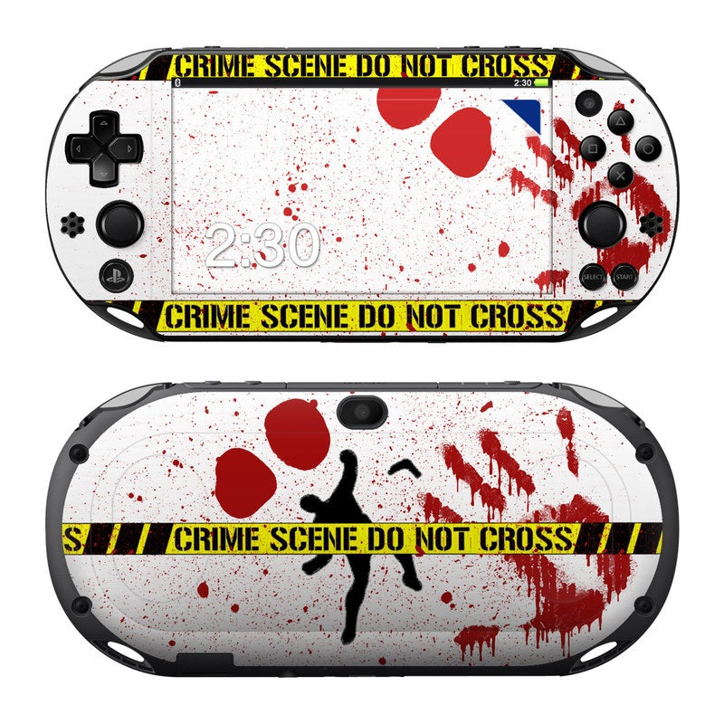 Crime Scene Revisited - Sony PS Vita 2000 Skin