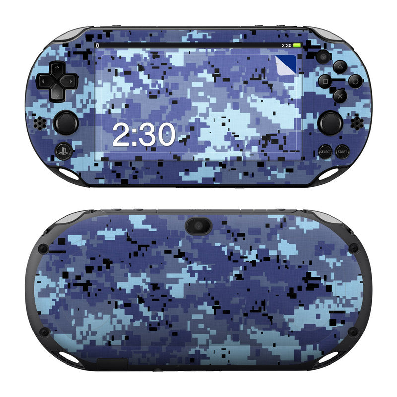 Digital Sky Camo - Sony PS Vita 2000 Skin