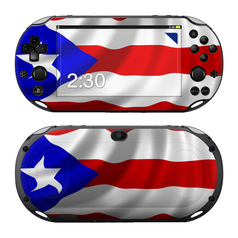 Puerto Rican Flag - Sony PS Vita 2000 Skin