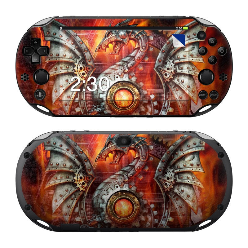 Furnace Dragon - Sony PS Vita 2000 Skin