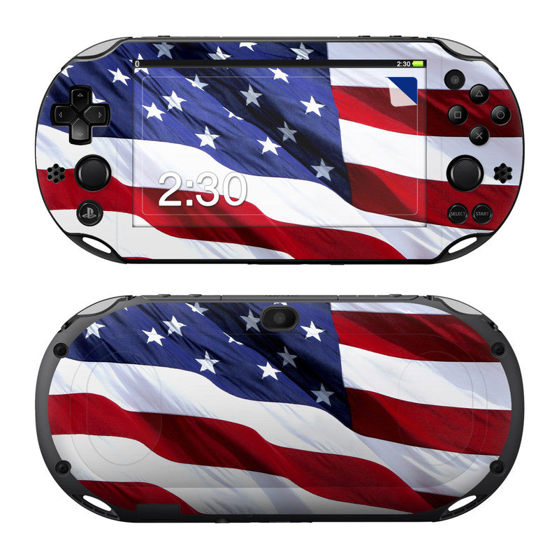 Patriotic - Sony PS Vita 2000 Skin