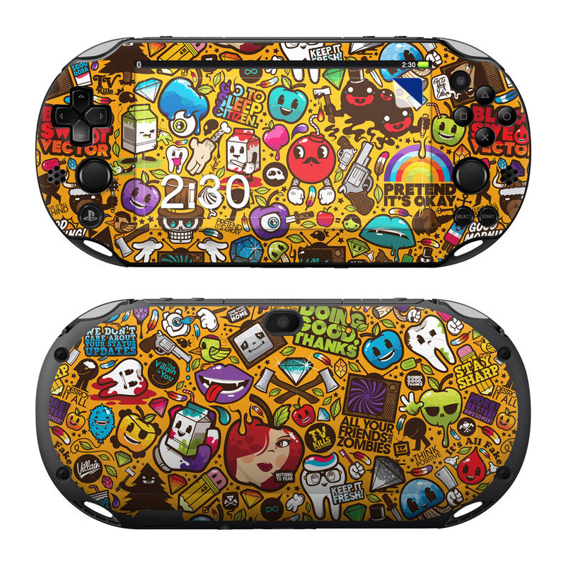 Psychedelic - Sony PS Vita 2000 Skin