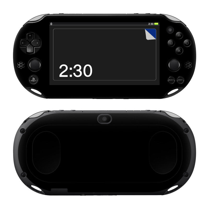 Solid State Black - Sony PS Vita 2000 Skin