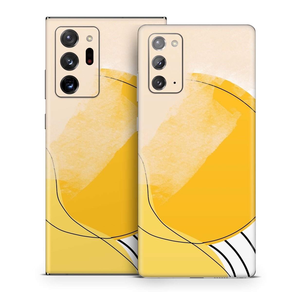 Abstract Yellow - Samsung Galaxy Note 20 Skin