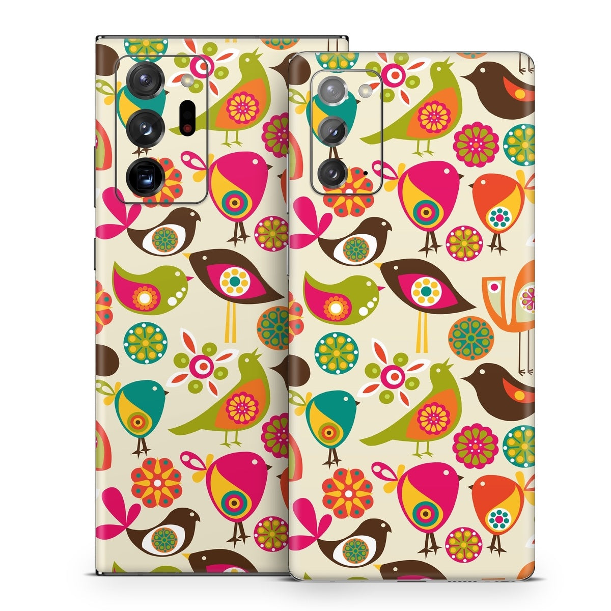 Bird Flowers - Samsung Galaxy Note 20 Skin