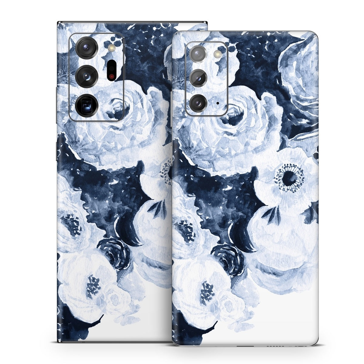 Blue Blooms - Samsung Galaxy Note 20 Skin