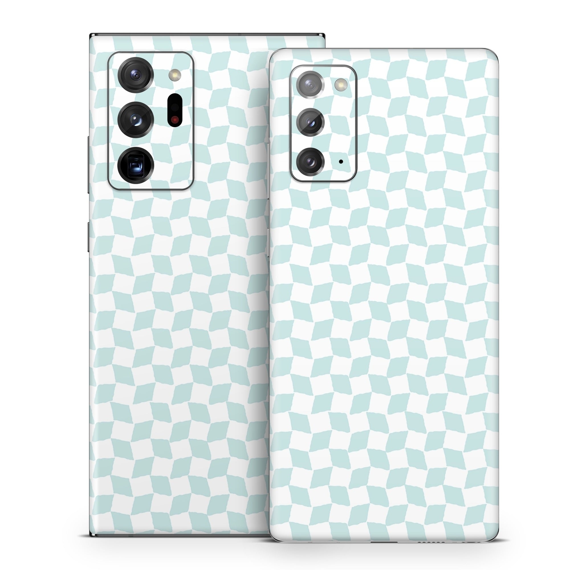 Checker Light Blue - Samsung Galaxy Note 20 Skin