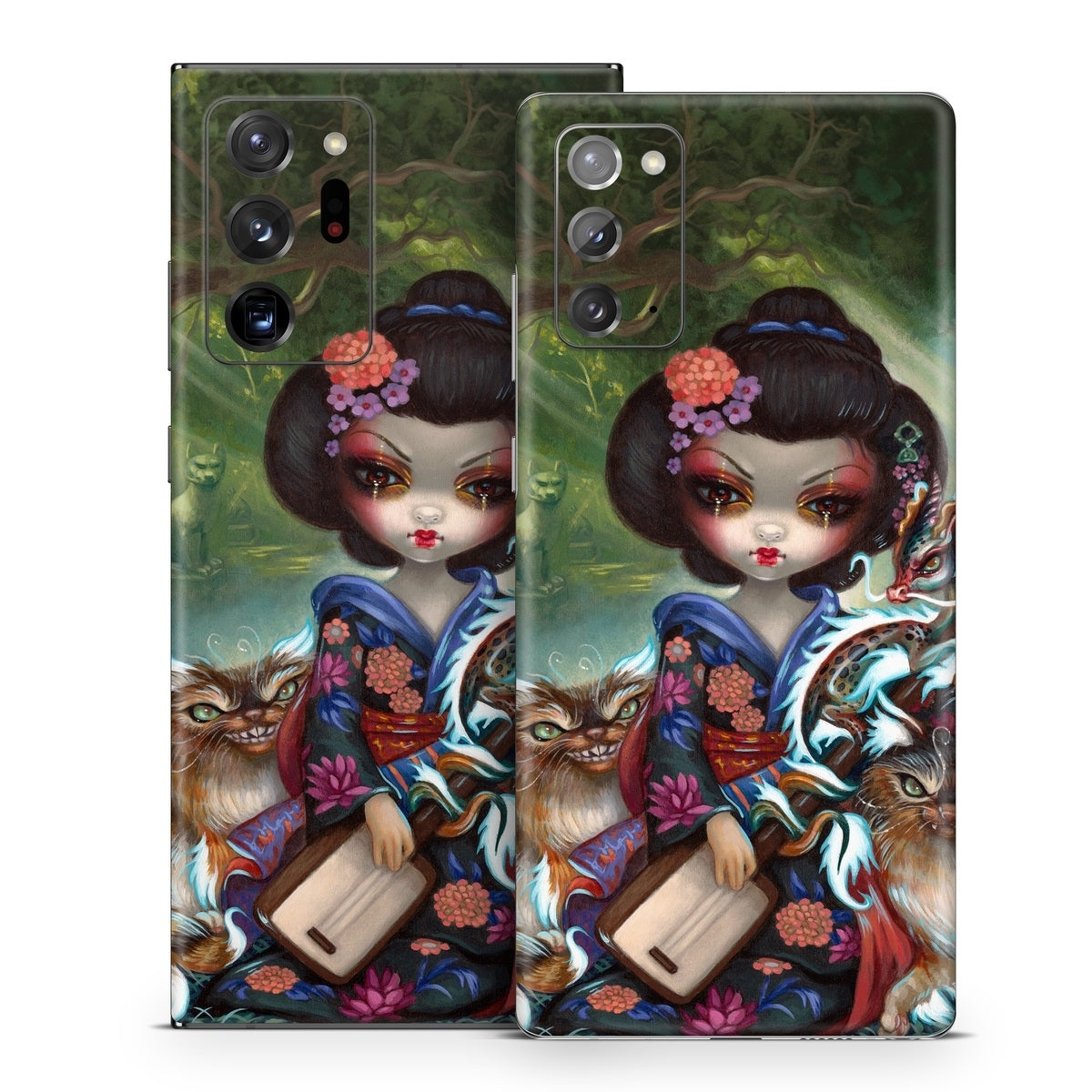 Kirin and Bakeneko - Samsung Galaxy Note 20 Skin