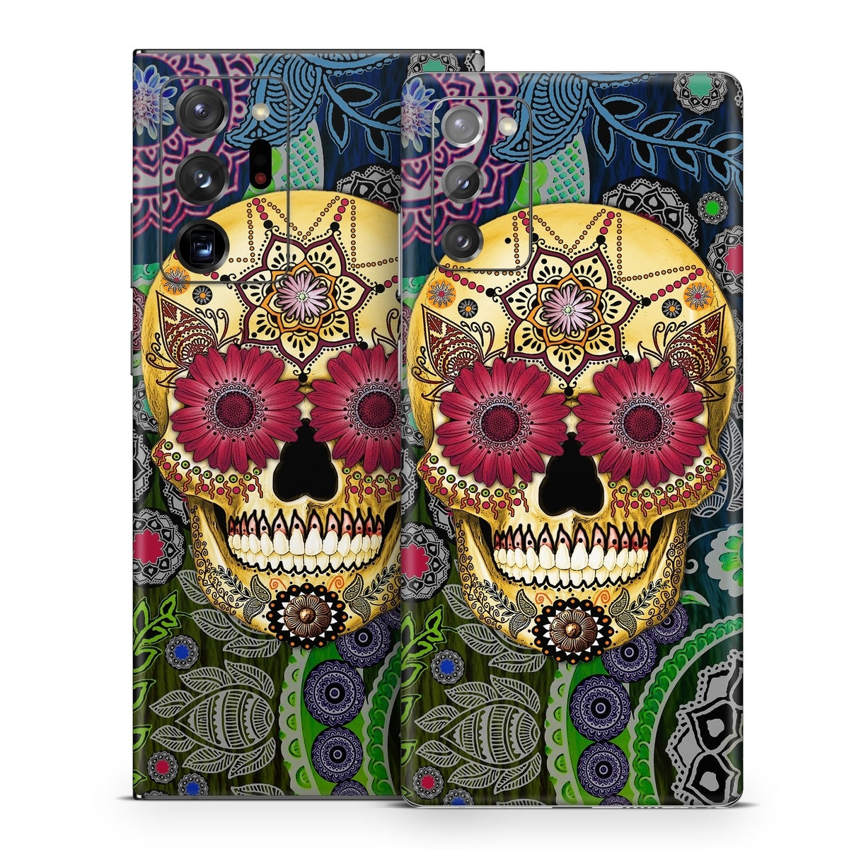 Sugar Skull Paisley - Samsung Galaxy Note 20 Skin