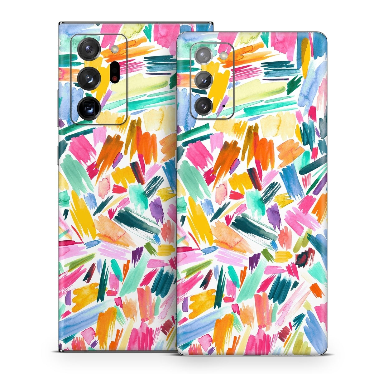 Watercolor Colorful Brushstrokes - Samsung Galaxy Note 20 Skin