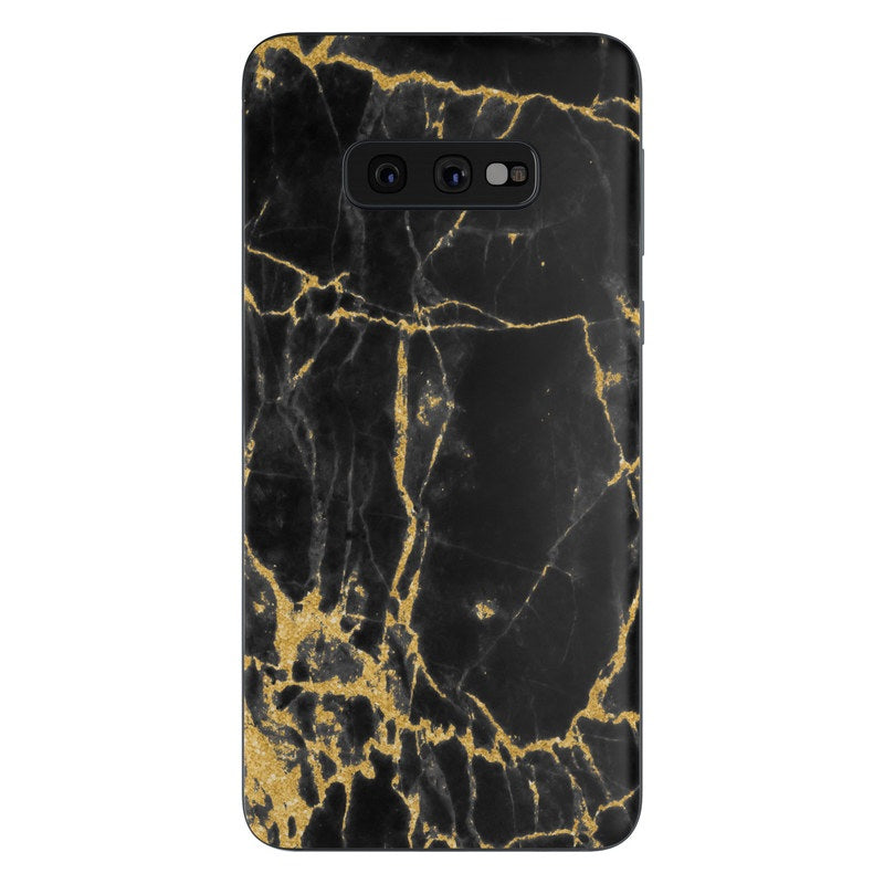 Black Gold Marble - Samsung Galaxy S10e Skin