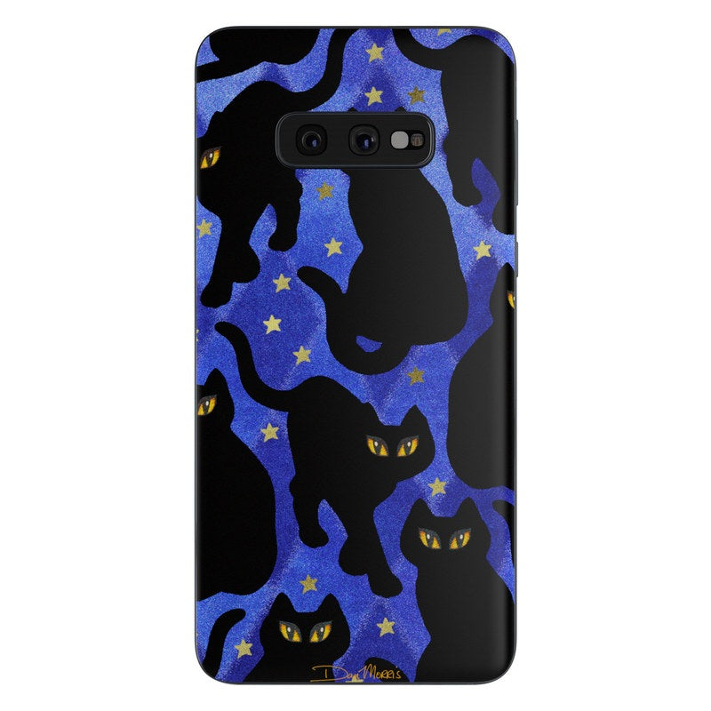 Cat Silhouettes - Samsung Galaxy S10e Skin