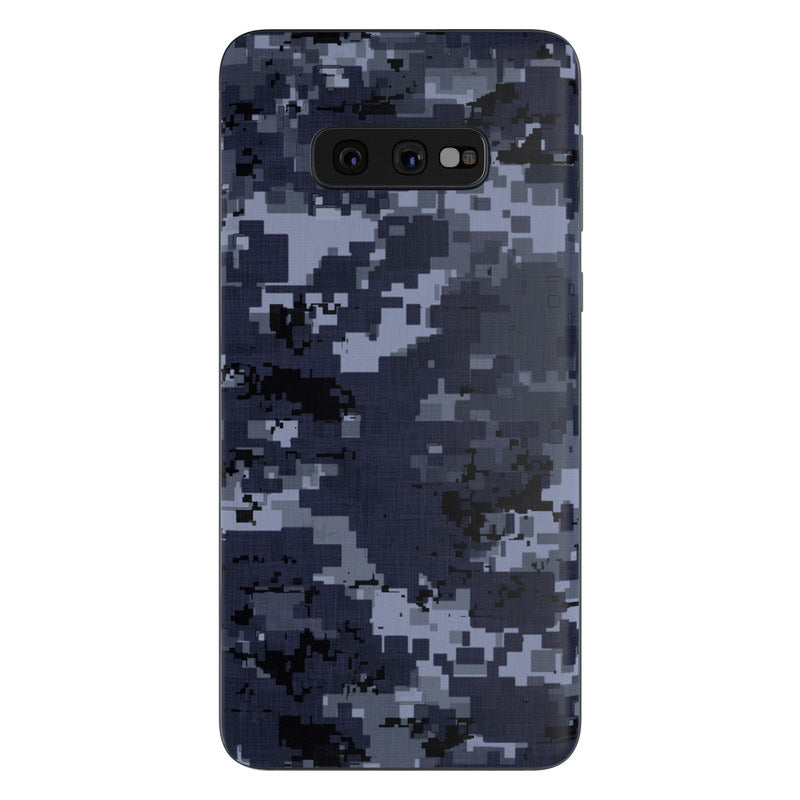 Digital Navy Camo - Samsung Galaxy S10e Skin