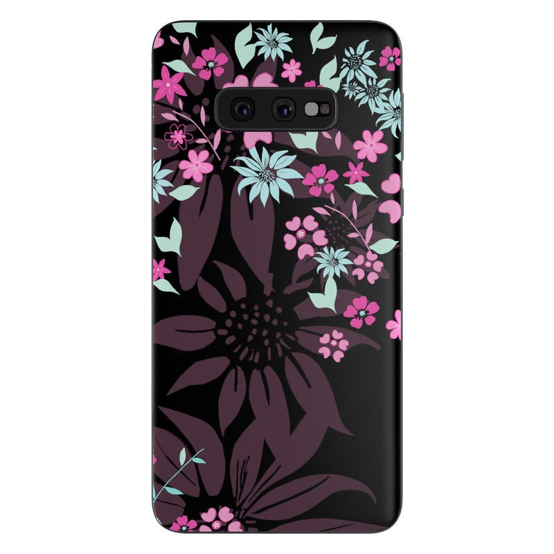 Dark Flowers - Samsung Galaxy S10e Skin