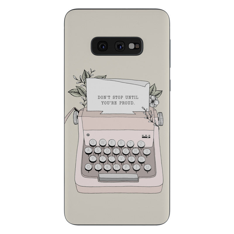 Dont Stop - Samsung Galaxy S10e Skin