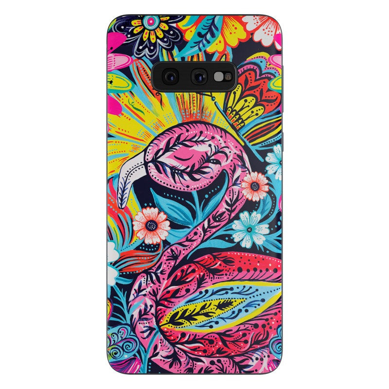 Flashy Flamingo - Samsung Galaxy S10e Skin