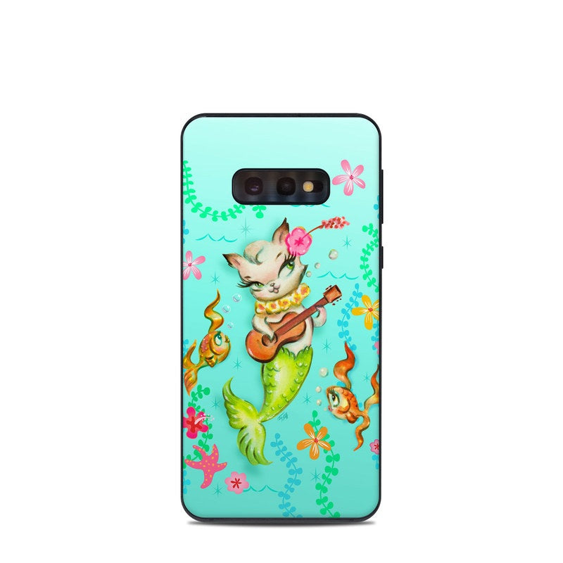 Merkitten with Ukelele - Samsung Galaxy S10e Skin