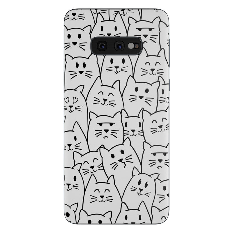Moody Cats - Samsung Galaxy S10e Skin