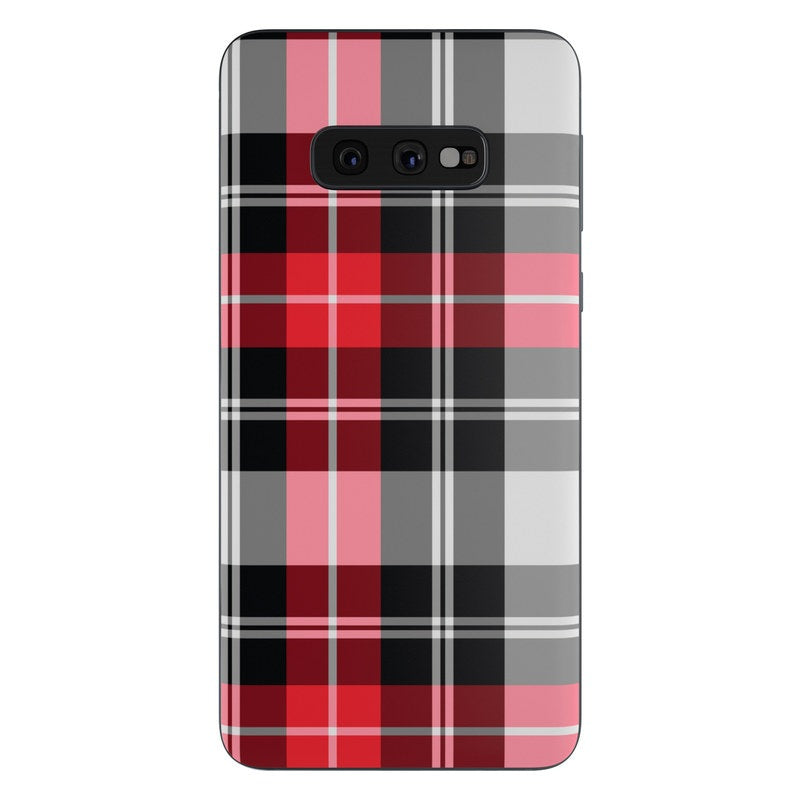 Red Plaid - Samsung Galaxy S10e Skin