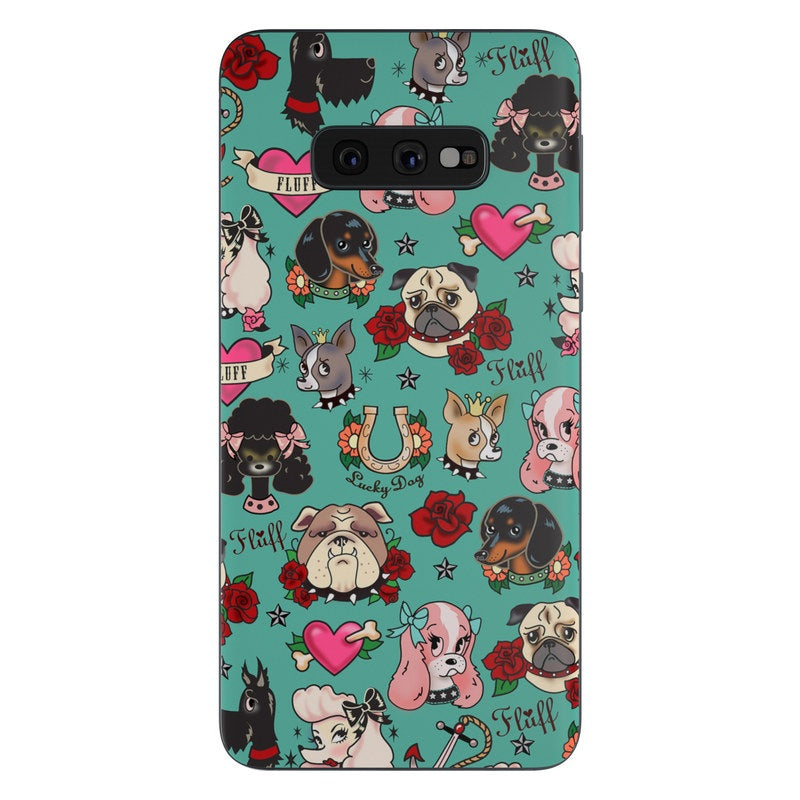 Tattoo Dogs - Samsung Galaxy S10e Skin