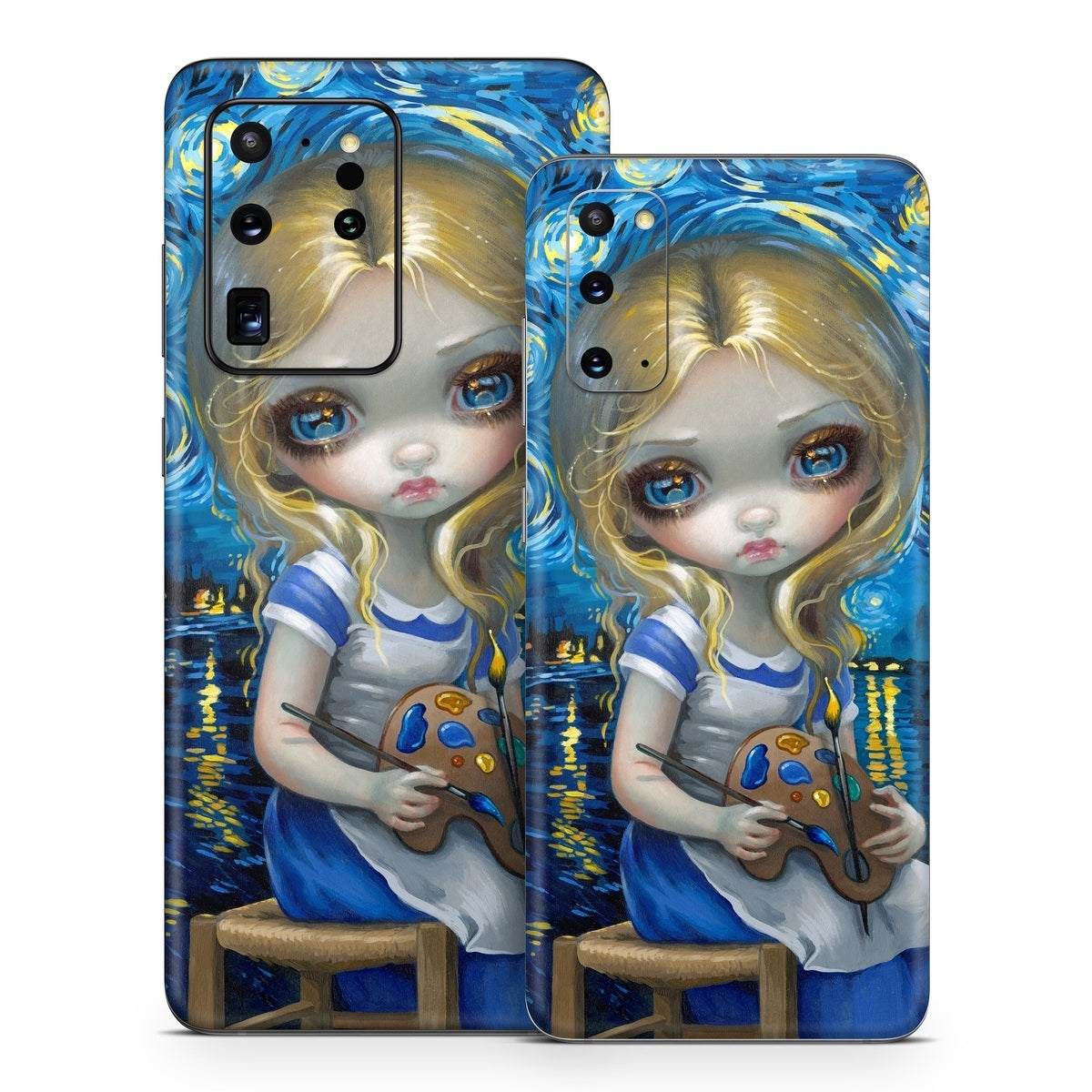 Alice in a Van Gogh - Samsung Galaxy S20 Skin