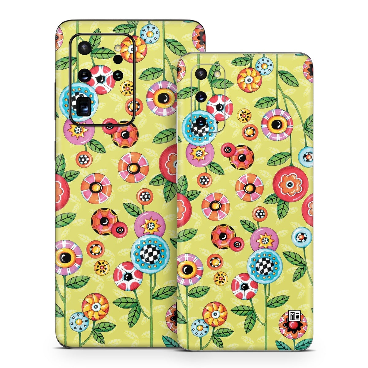 Button Flowers - Samsung Galaxy S20 Skin