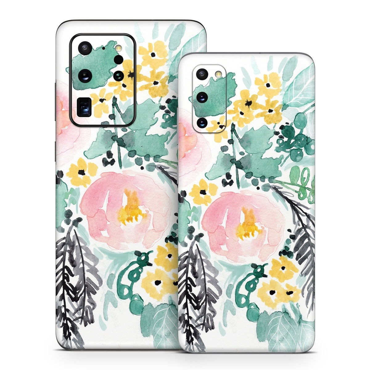 Blushed Flowers - Samsung Galaxy S20 Skin