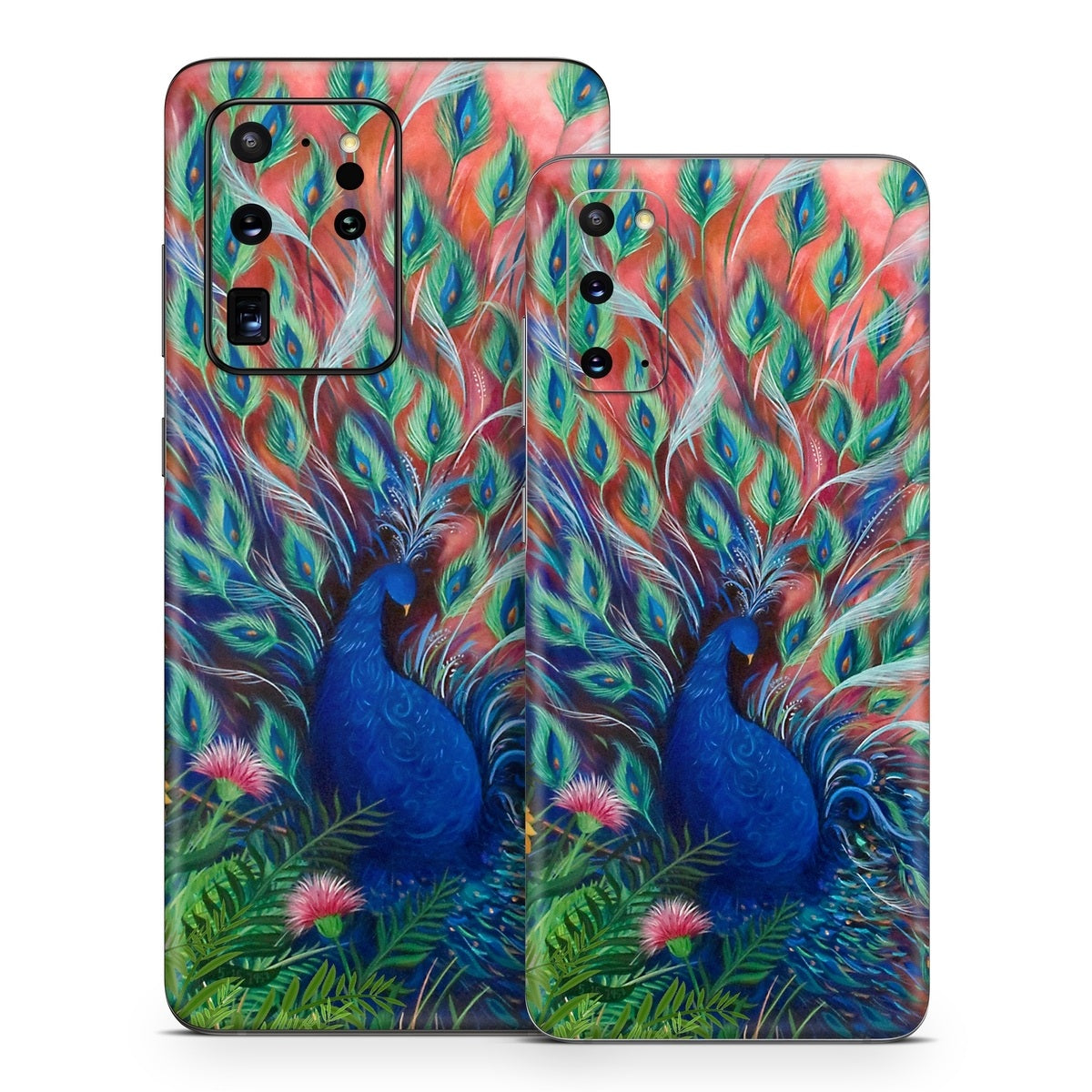 Coral Peacock - Samsung Galaxy S20 Skin