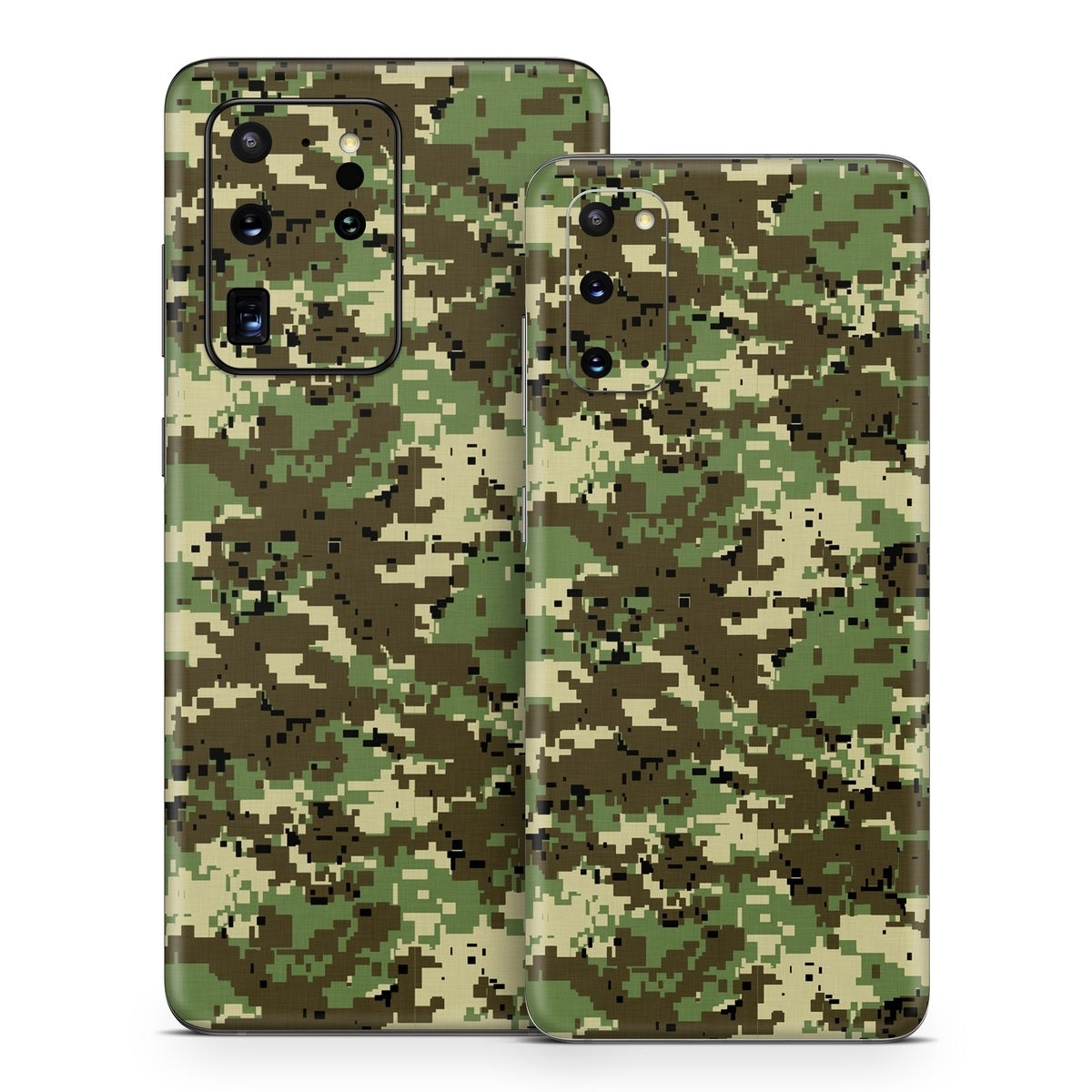 Digital Woodland Camo - Samsung Galaxy S20 Skin