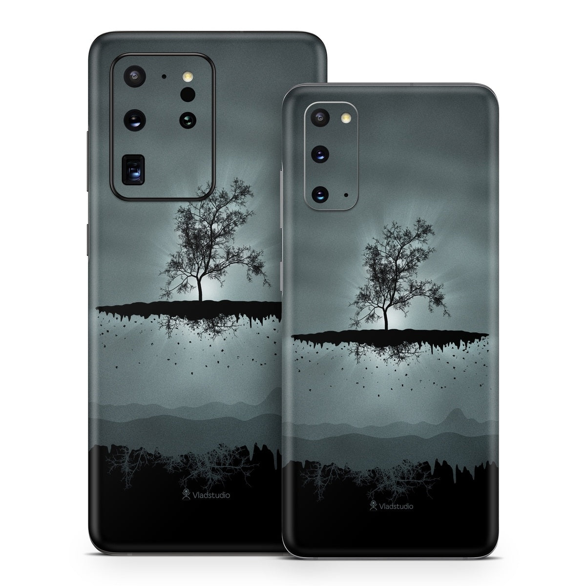 Flying Tree Black - Samsung Galaxy S20 Skin