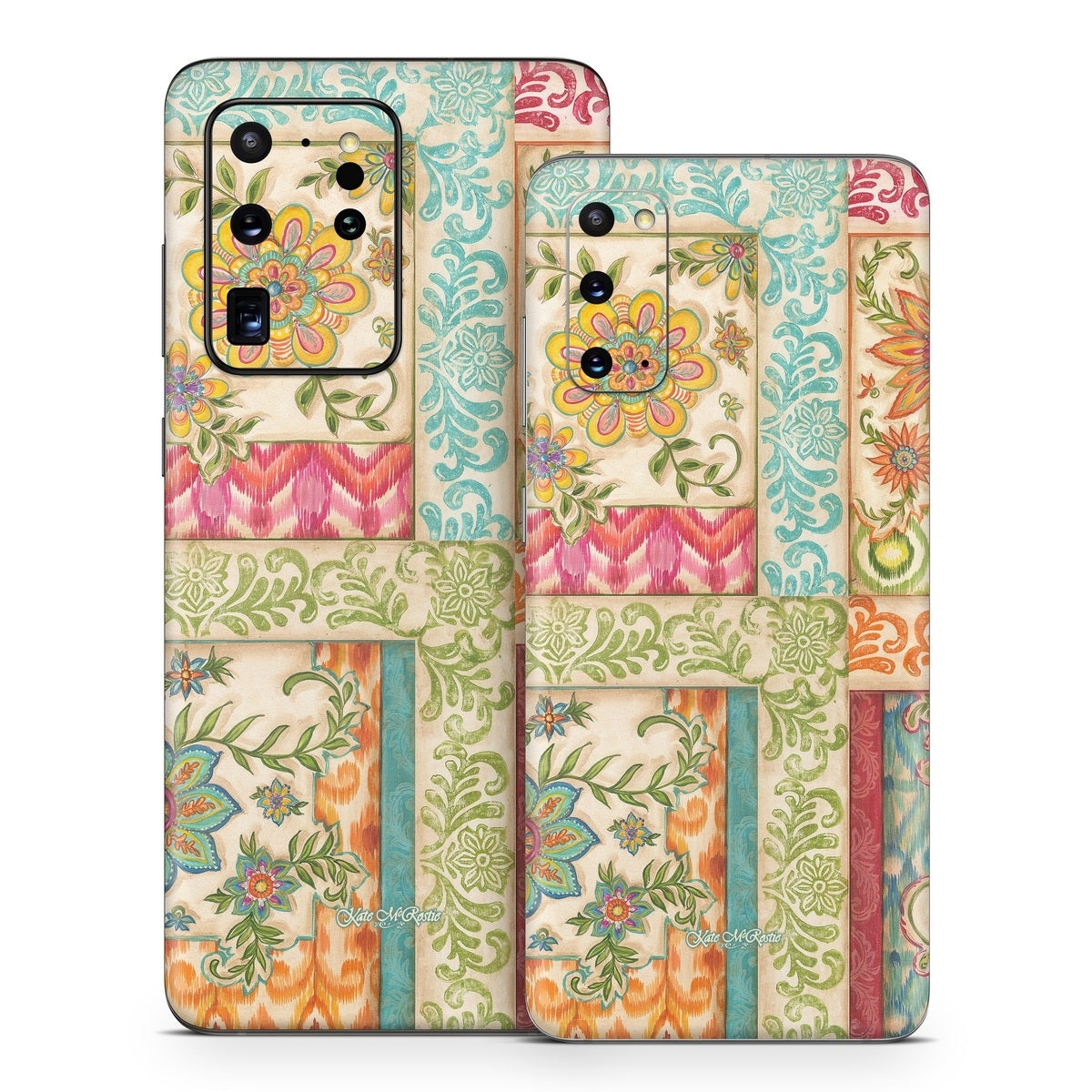 Ikat Floral - Samsung Galaxy S20 Skin