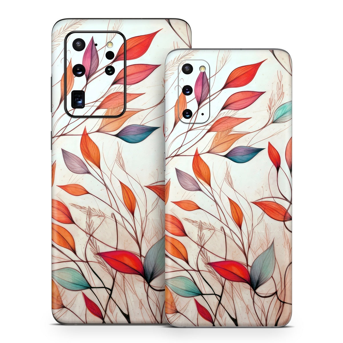 Leaf Sketches - Samsung Galaxy S20 Skin