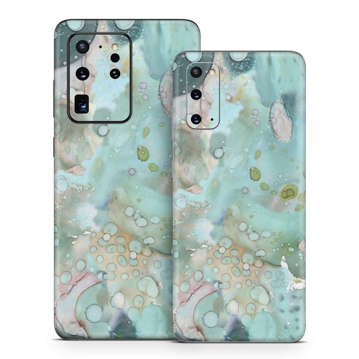 Organic In Blue - Samsung Galaxy S20 Skin