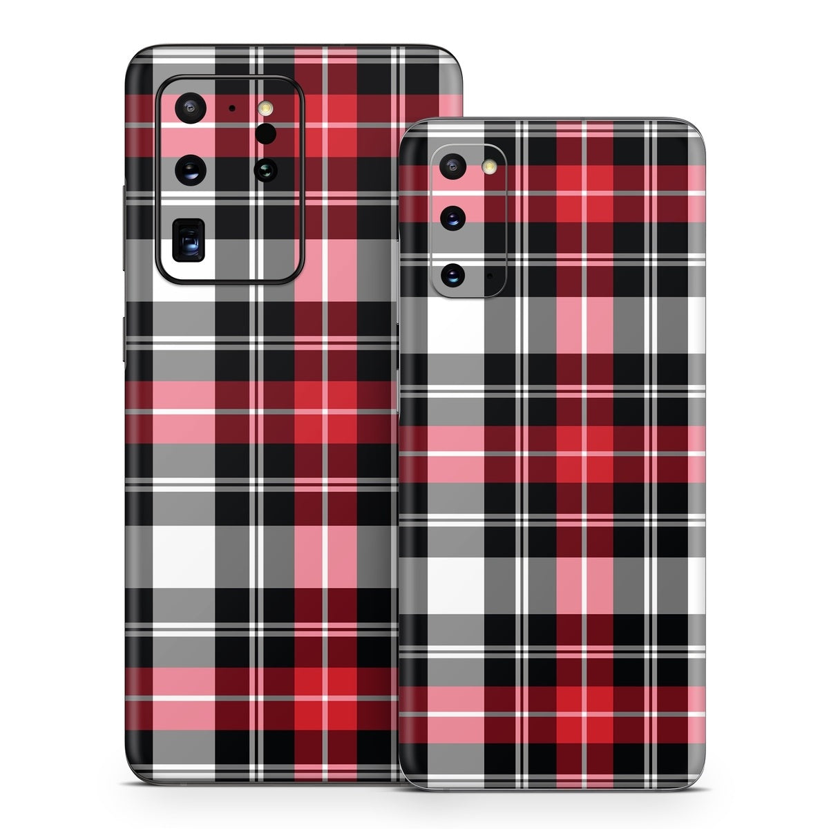 Red Plaid - Samsung Galaxy S20 Skin