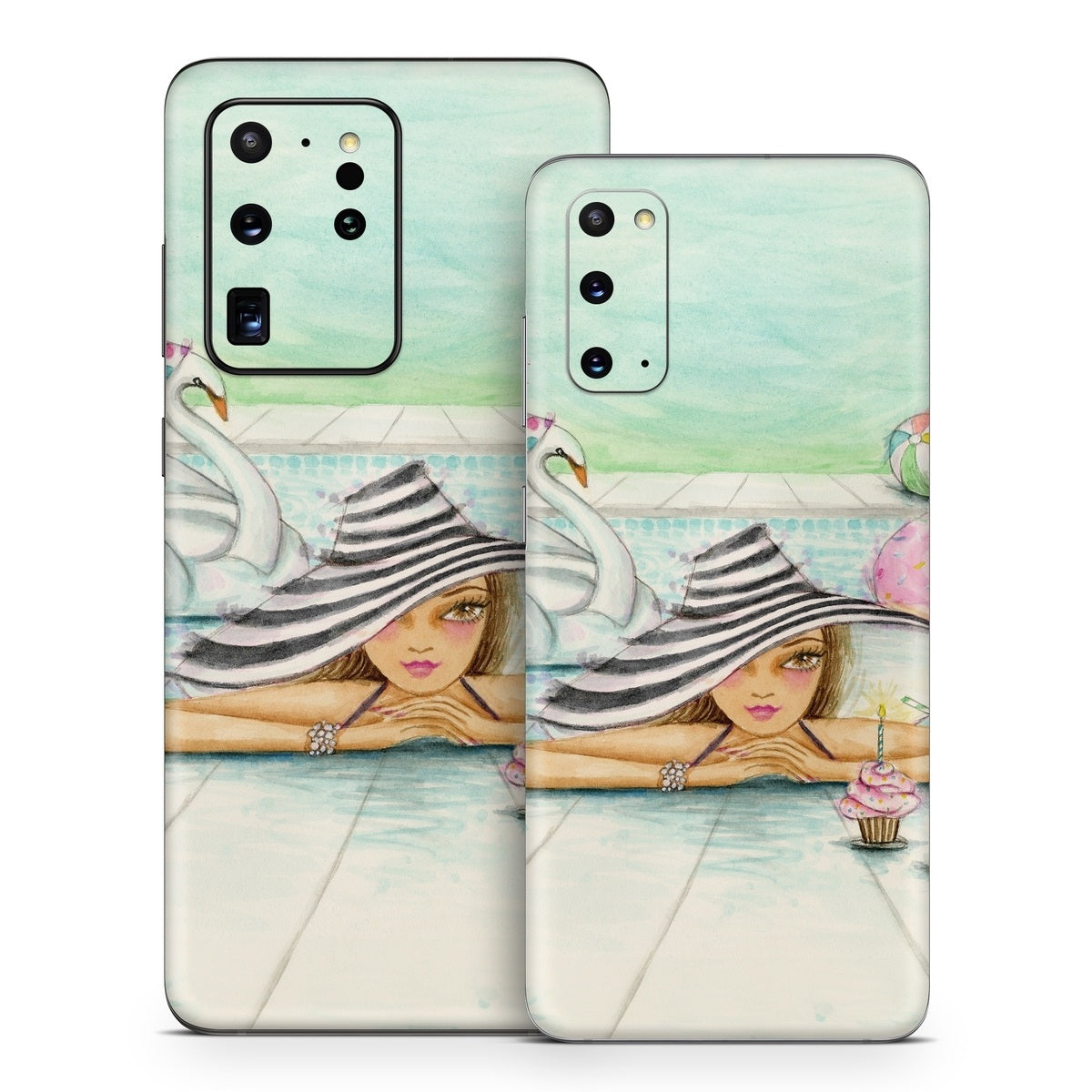 Delphine at the Pool Party - Samsung Galaxy S20 Skin