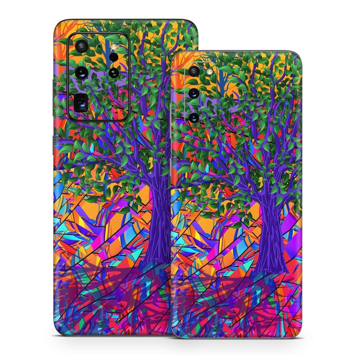 Stained Glass Tree - Samsung Galaxy S20 Skin