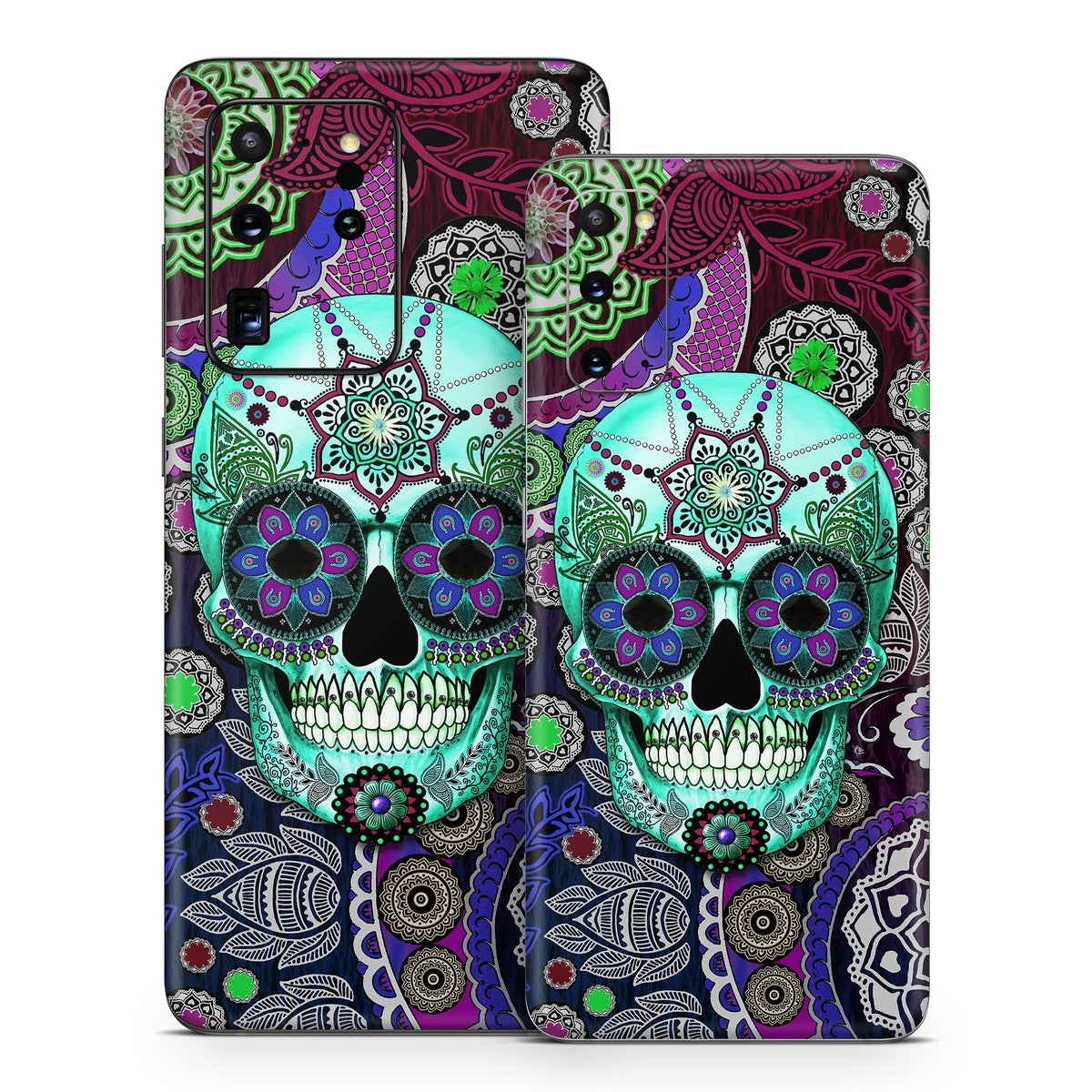 Sugar Skull Sombrero - Samsung Galaxy S20 Skin