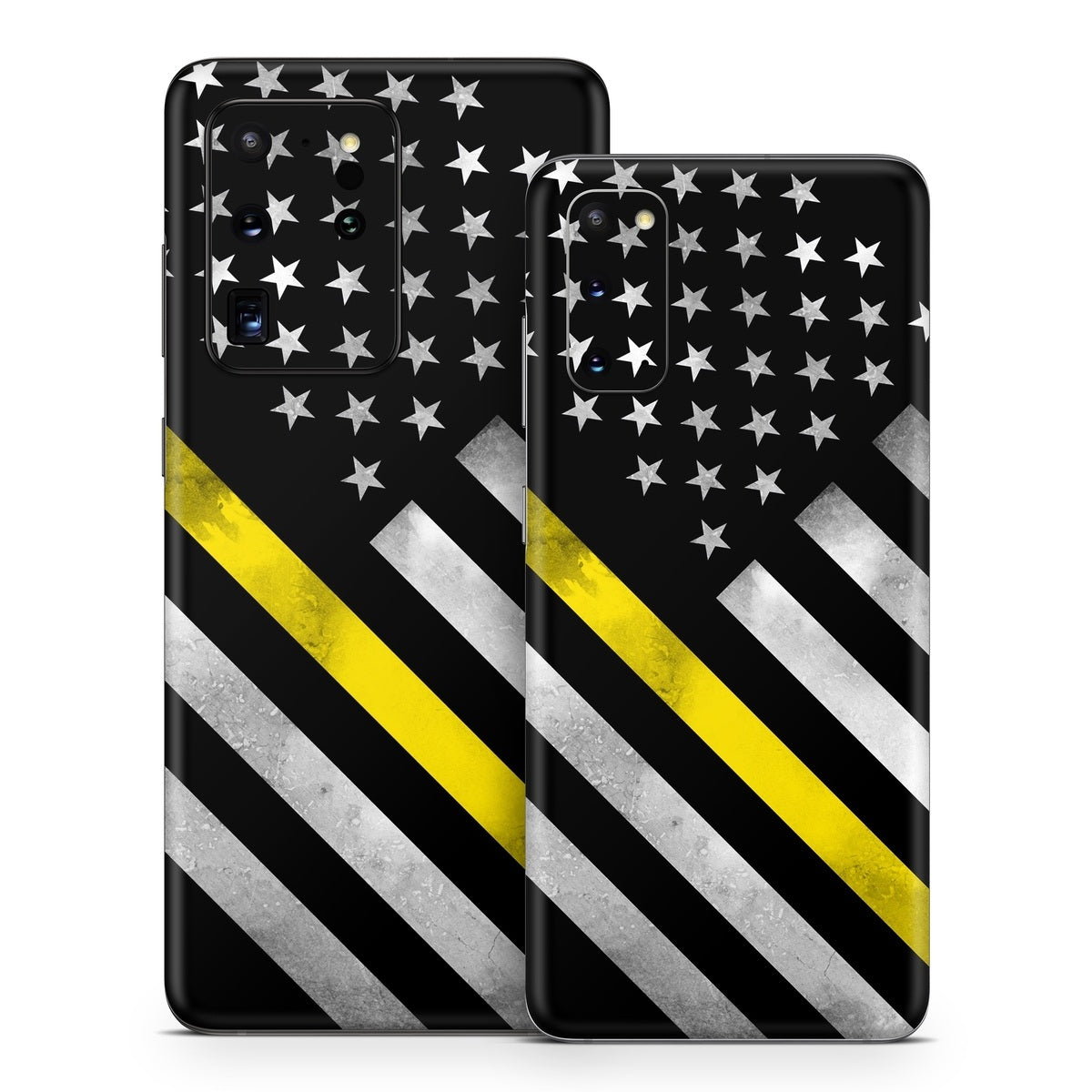 Thin Yellow Line Hero - Samsung Galaxy S20 Skin