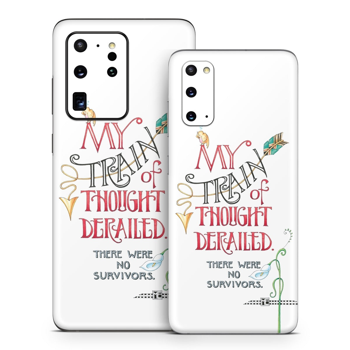 Train Derailed - Samsung Galaxy S20 Skin