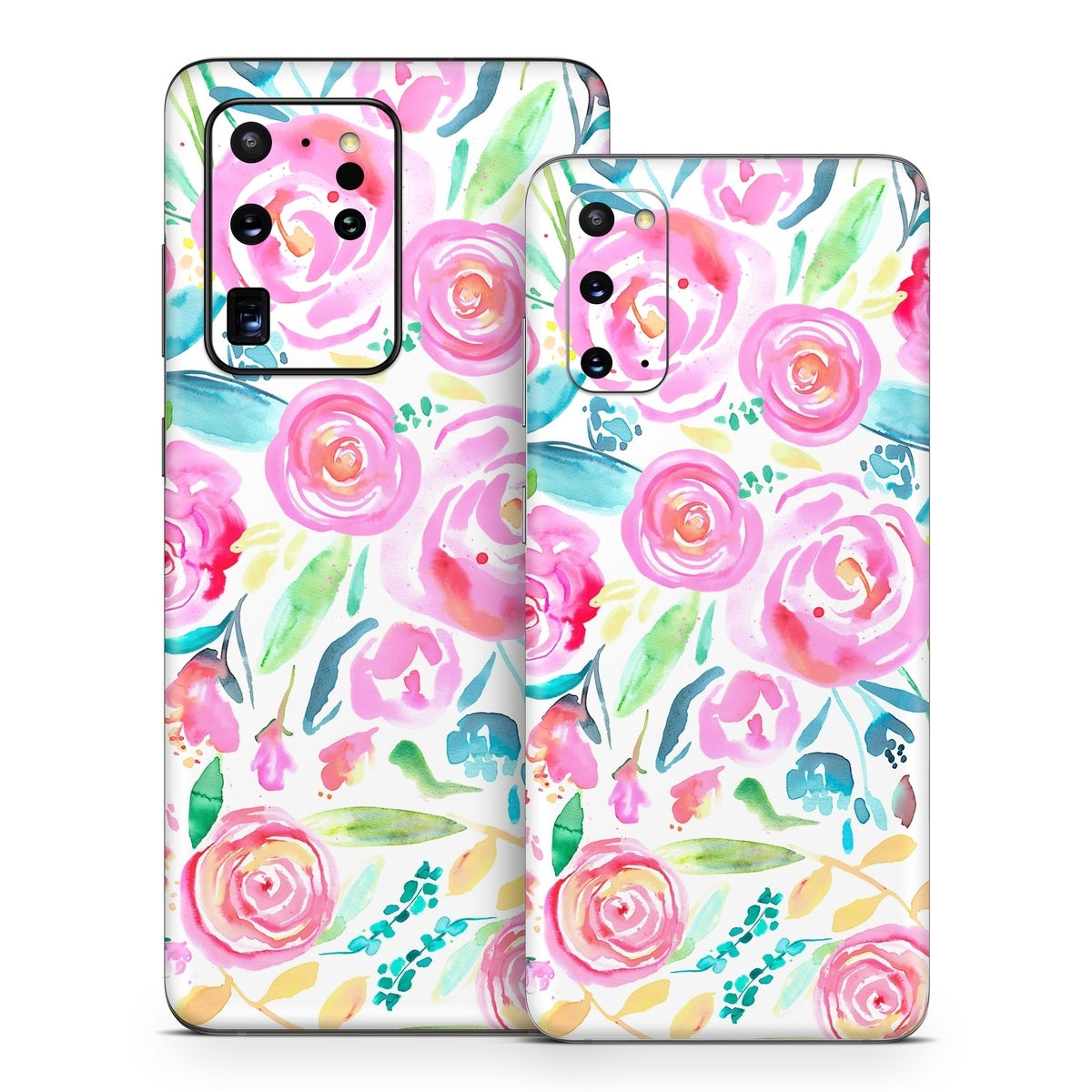 Watercolor Roses - Samsung Galaxy S20 Skin