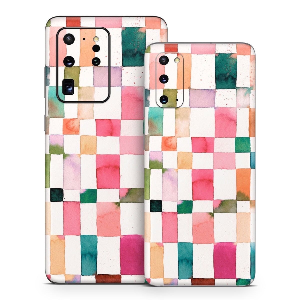 Watercolor Squares - Samsung Galaxy S20 Skin