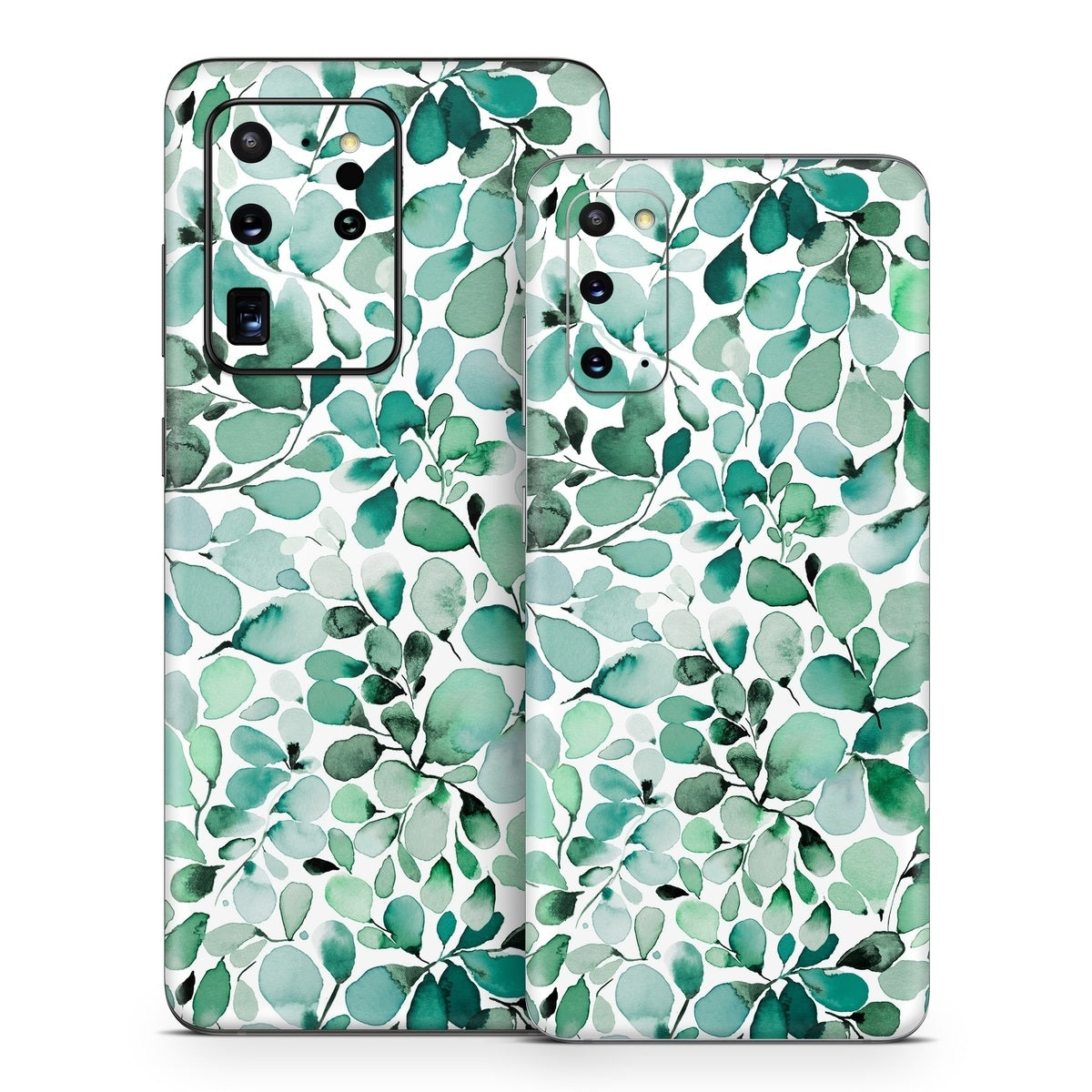 Watercolor Eucalyptus Leaves - Samsung Galaxy S20 Skin