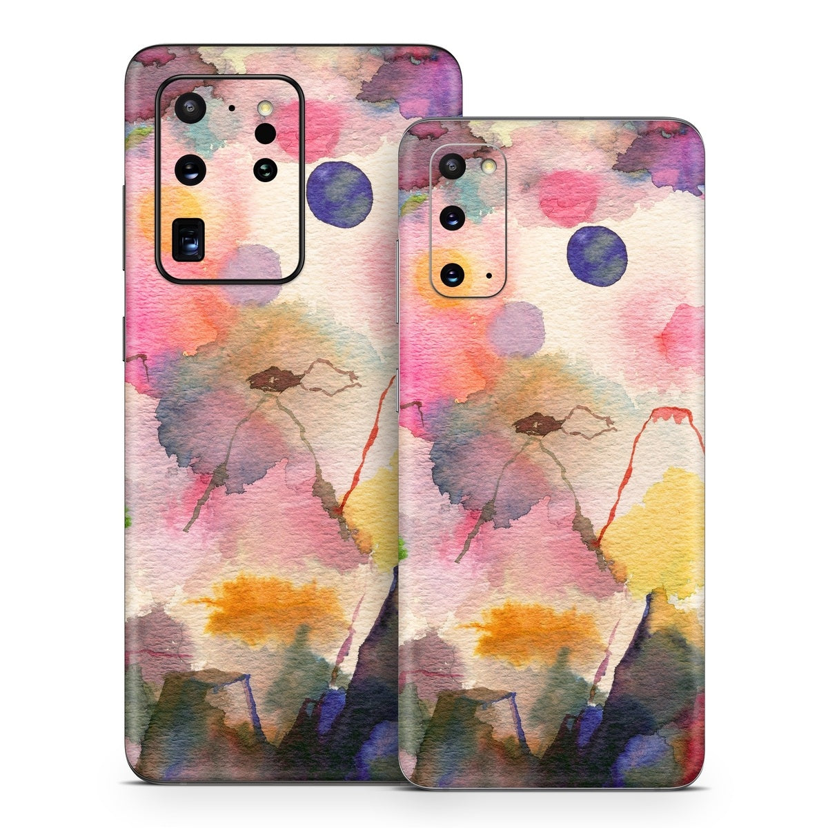 Watercolor Mountains - Samsung Galaxy S20 Skin