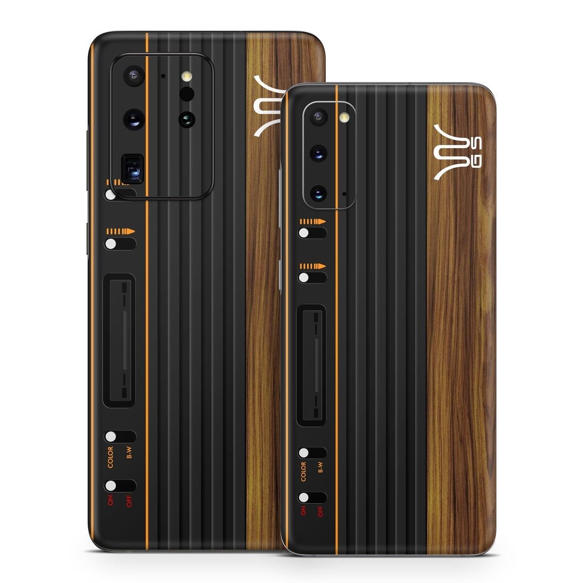 Wooden Gaming System - Samsung Galaxy S20 Skin