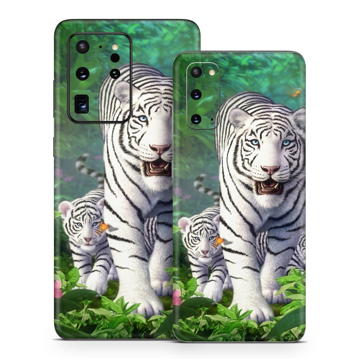 White Tigers - Samsung Galaxy S20 Skin