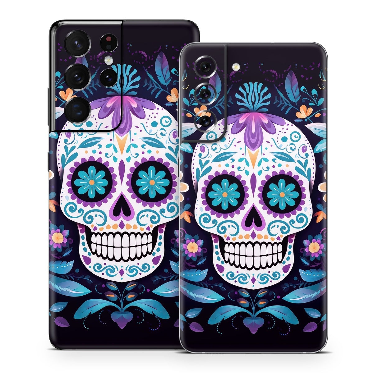 Calavera Azul - Samsung Galaxy S21 Skin