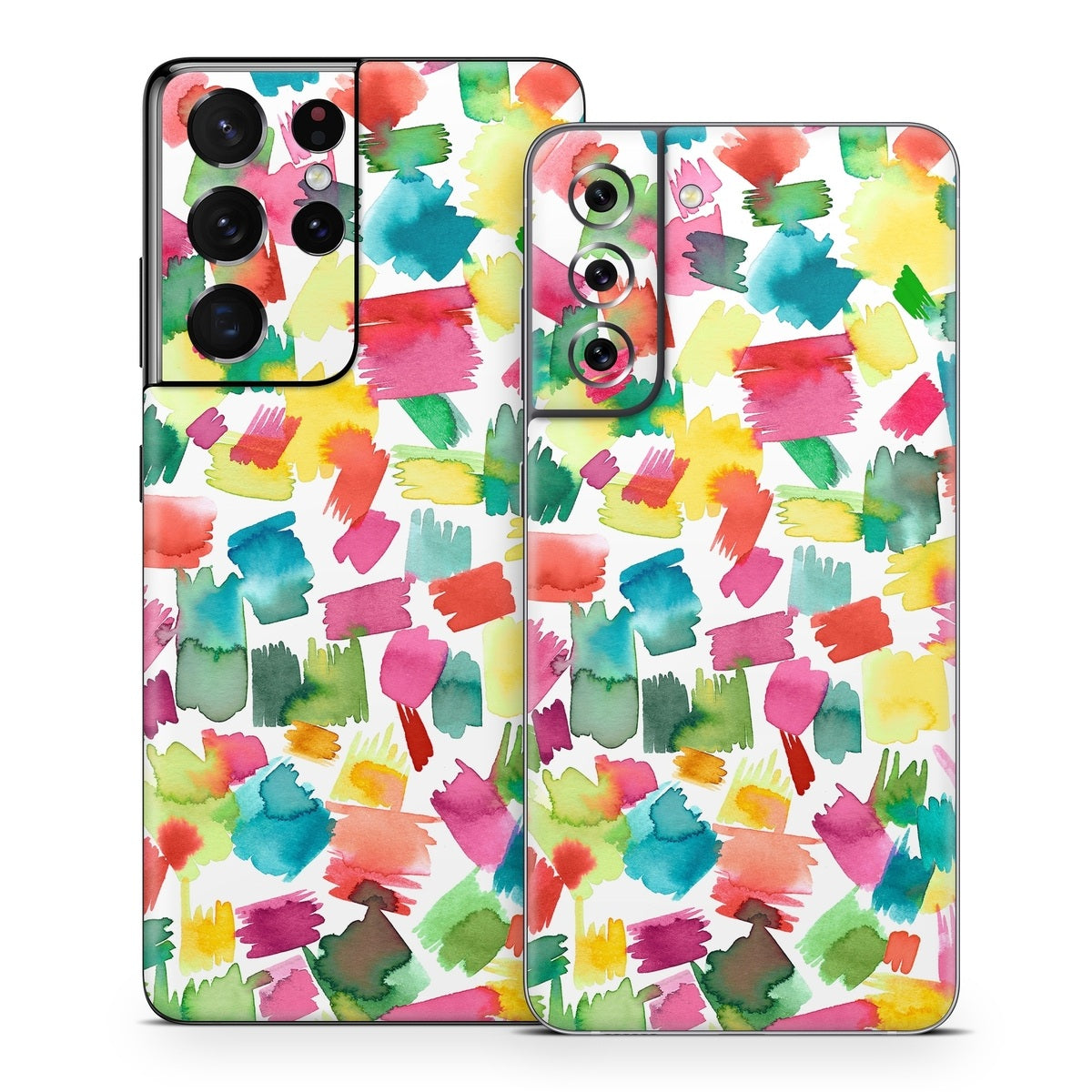 Colorful Strokes - Samsung Galaxy S21 Skin