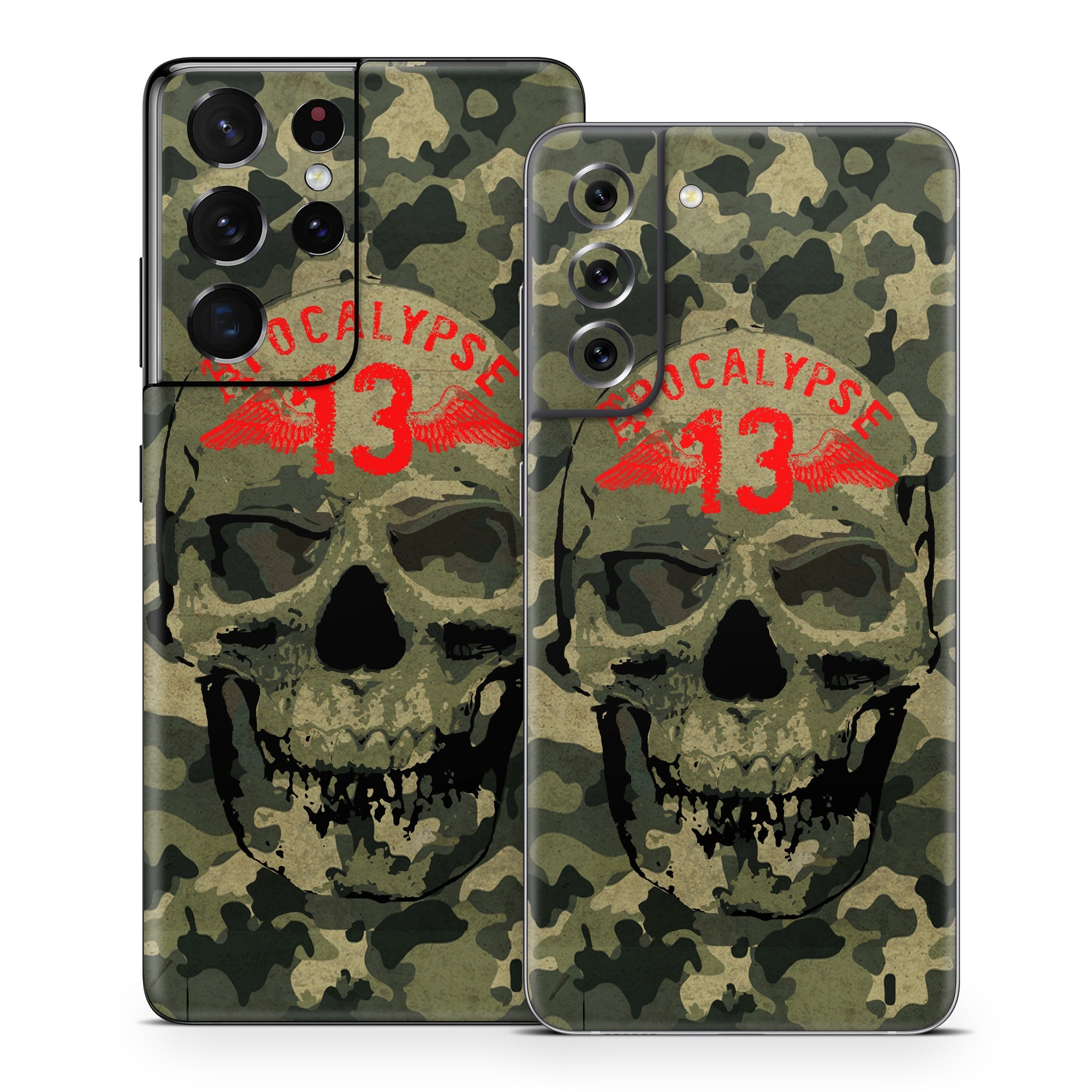 Camo Skull - Samsung Galaxy S21 Skin