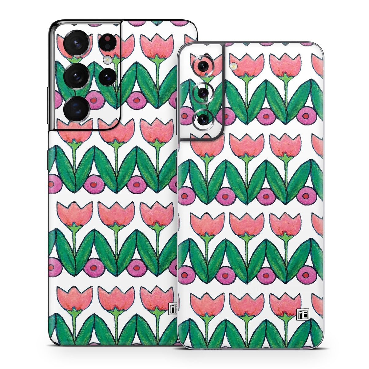 Deco Tulips - Samsung Galaxy S21 Skin