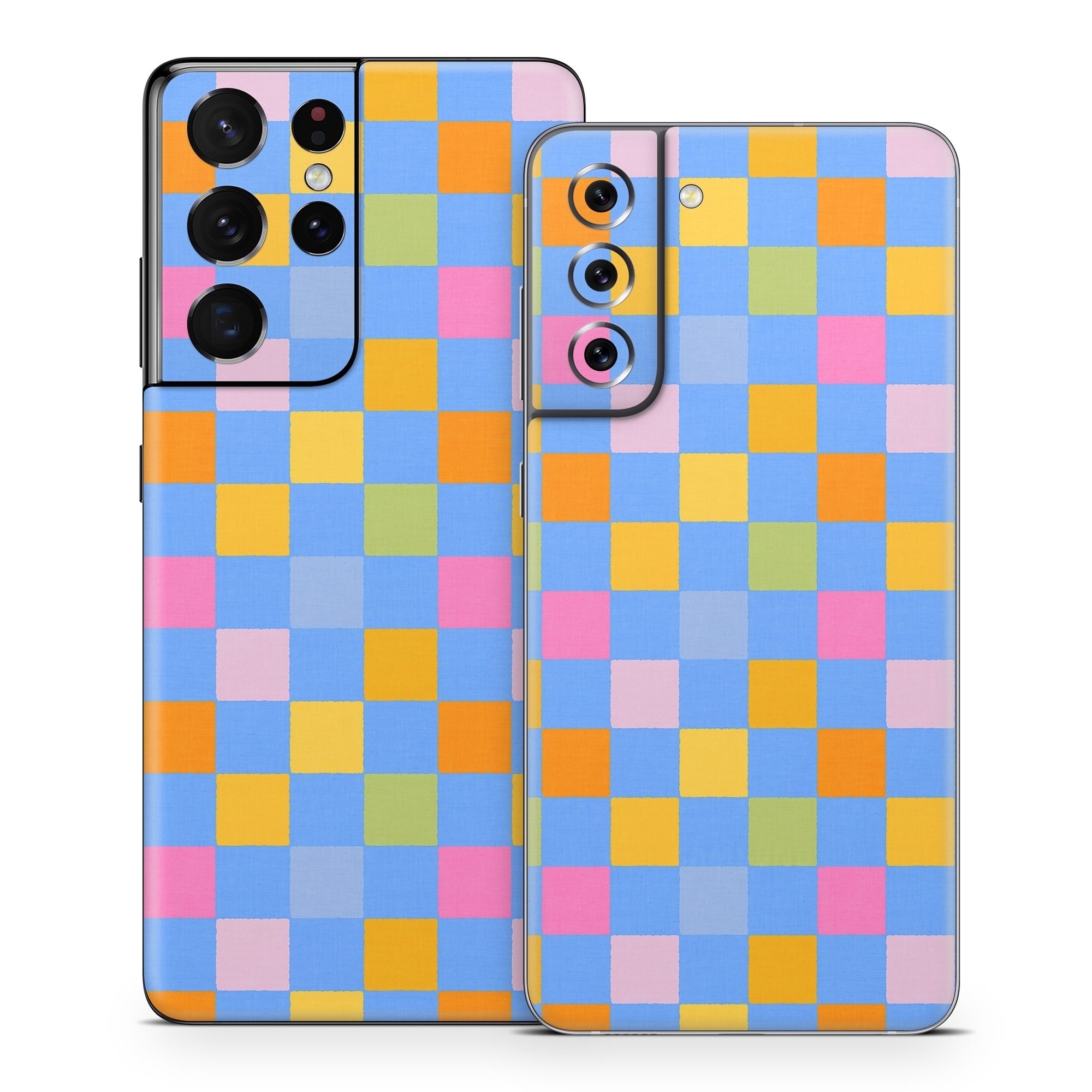 Eclectic Checker - Samsung Galaxy S21 Skin